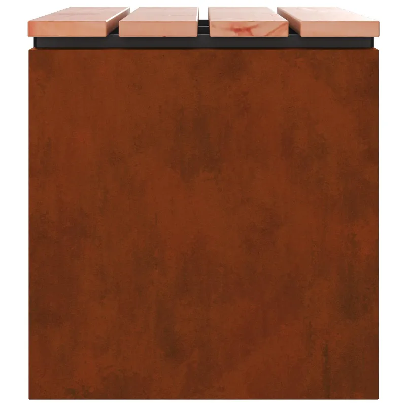 Sodo suolas Rūdijanti 60 x 40 x 43 cm