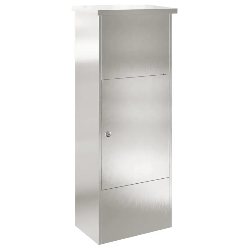 Siuntų dėžutė Sidabro 44,5 x 29 x 110,5 cm Nerūdijantis Plienas