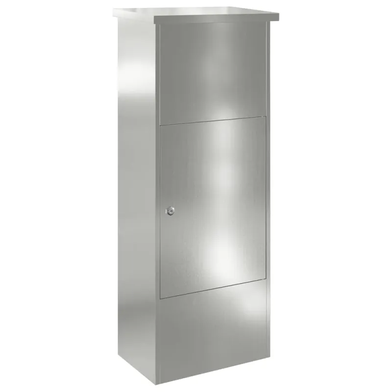 Siuntų dėžutė Juoda 44,5 x 29 x 110,5 cm Cinkuota plienas