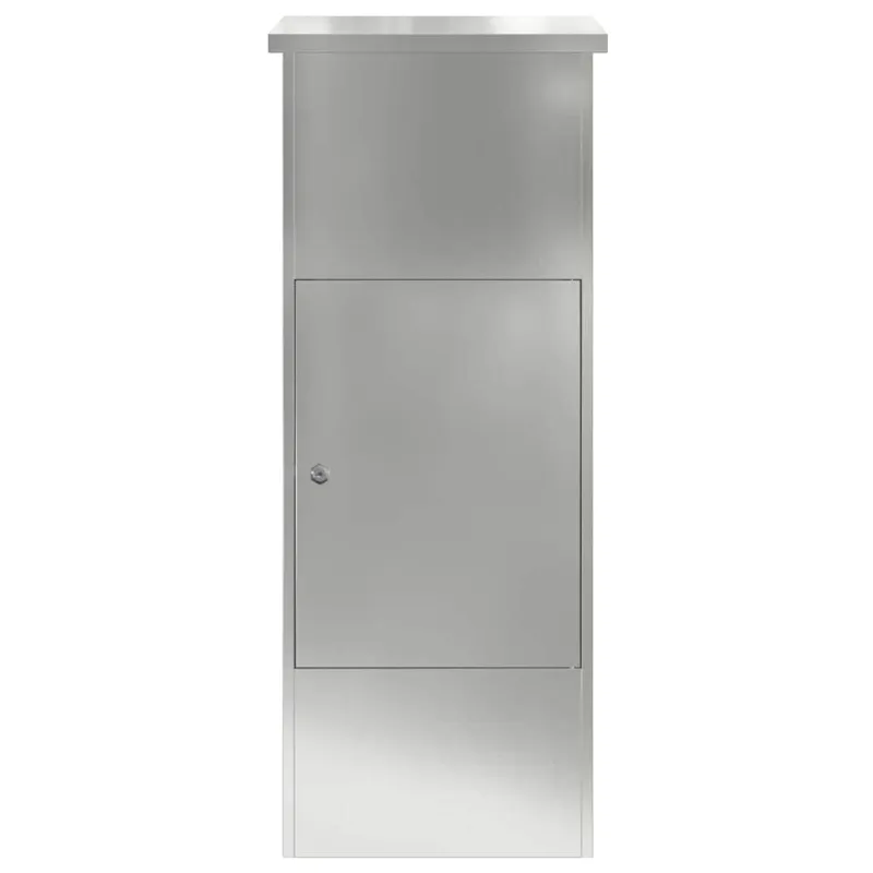 Siuntų dėžutė Juoda 44,5 x 29 x 110,5 cm Cinkuota plienas