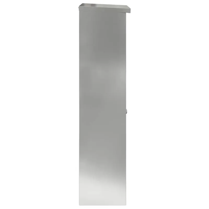 Siuntų dėžutė Juoda 44,5 x 29 x 110,5 cm Cinkuota plienas
