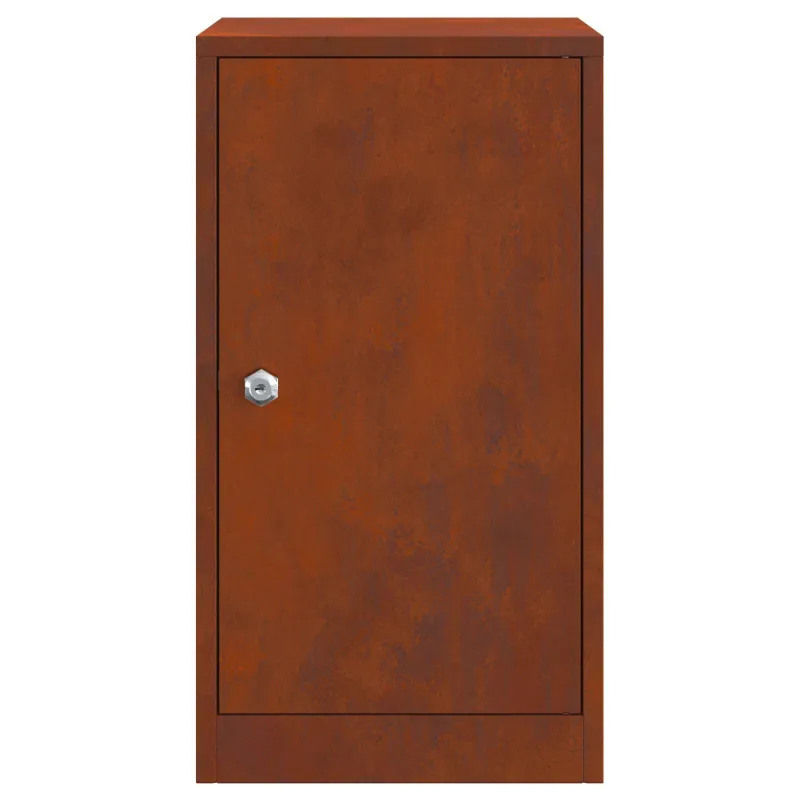 mailbox su saugykla su durimis Rūdijanti 30 x 20 x 55 cm