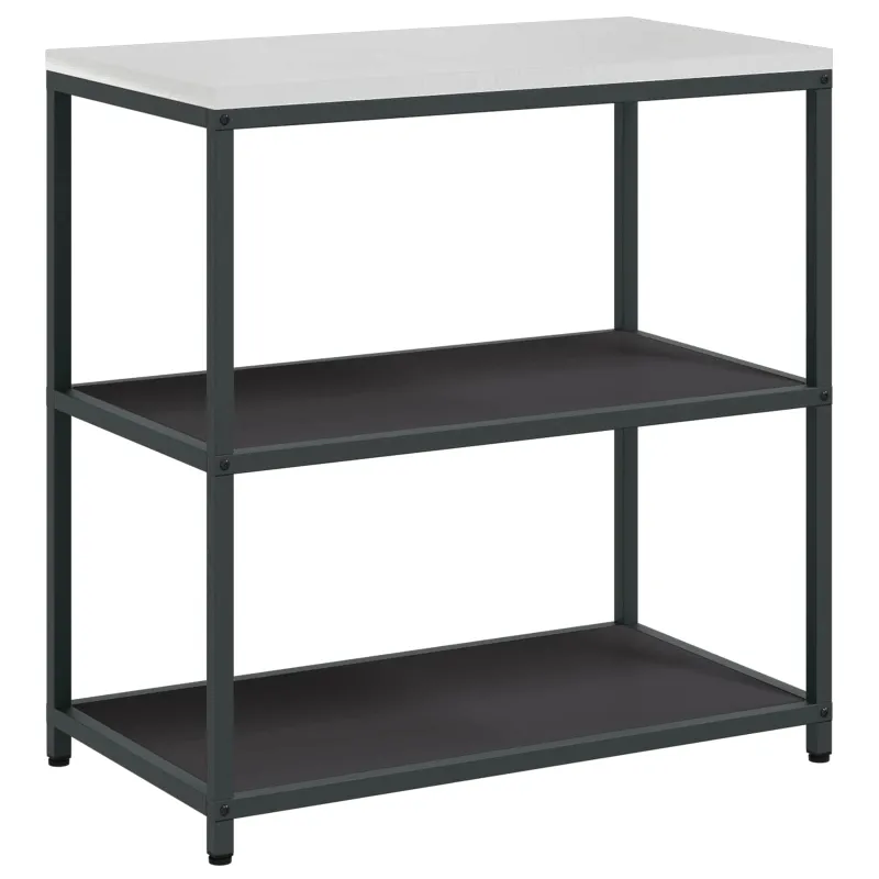 Virtuvės saugojimas HATTEM Juoda 90 x 50 x 92 cm Plienas
