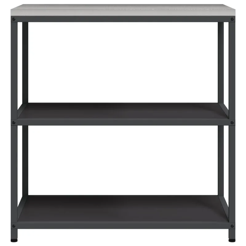 Virtuvės saugojimas HATTEM Juoda 90 x 50 x 92 cm Plienas