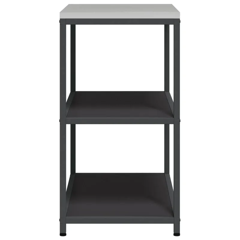 Virtuvės saugojimas HATTEM Juoda 90 x 50 x 92 cm Plienas
