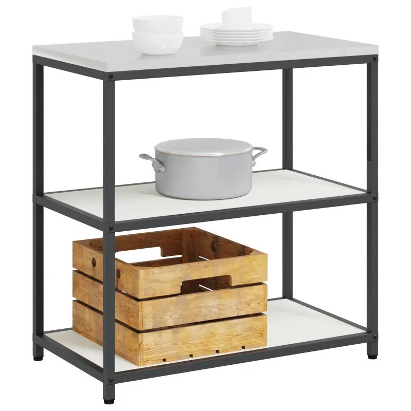 Virtuvės saugojimas HATTEM Balta 90 x 50 x 92 cm Plienas