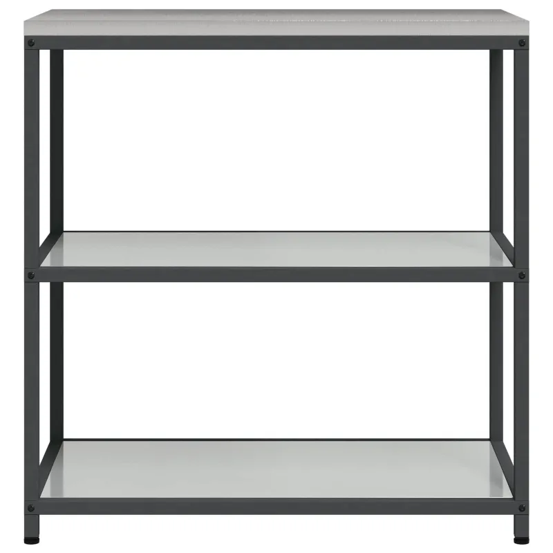 Virtuvės saugojimas HATTEM Sidabrinė 90 x 50 x 92 cm Plienas