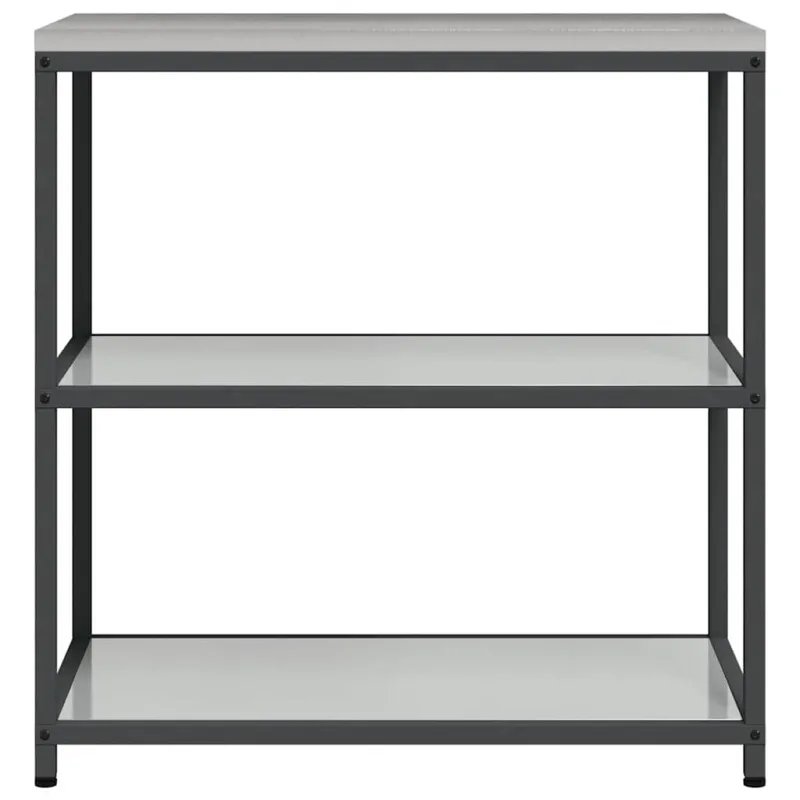 Virtuvės saugojimas HATTEM Sidabrinė 90 x 50 x 92 cm Plienas