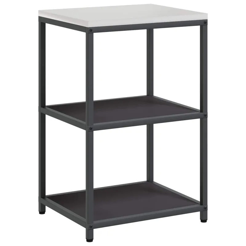 Virtuvės saugojimas HATTEM Juoda 60 x 50 x 92 cm Plienas