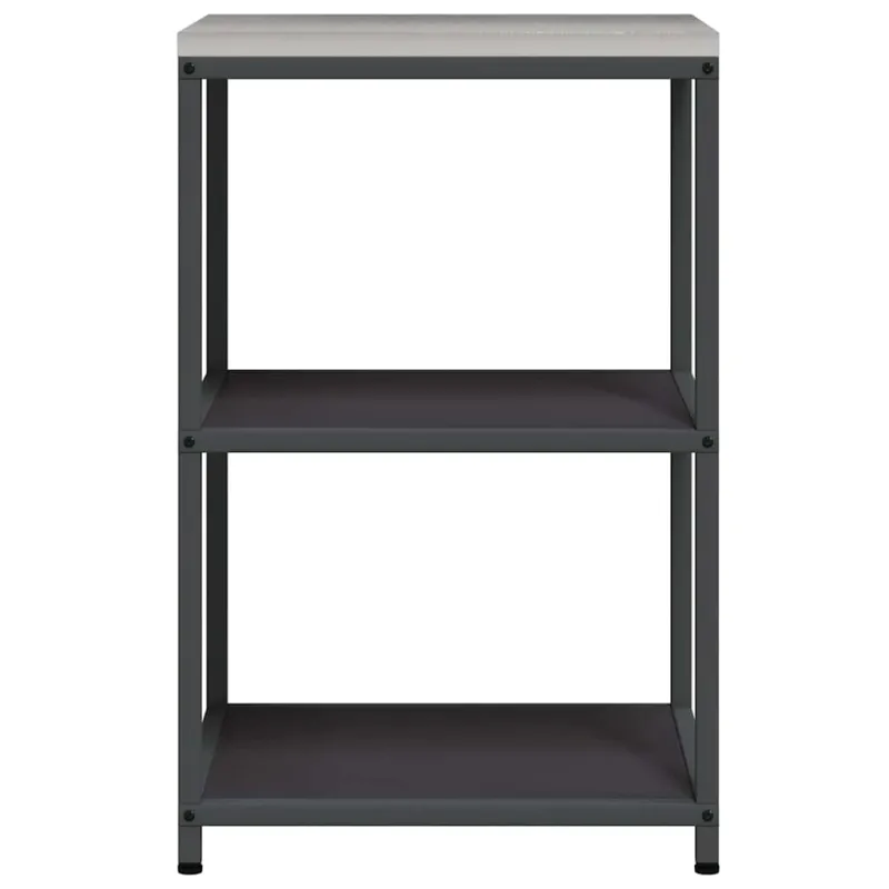 Virtuvės saugojimas HATTEM Juoda 60 x 50 x 92 cm Plienas