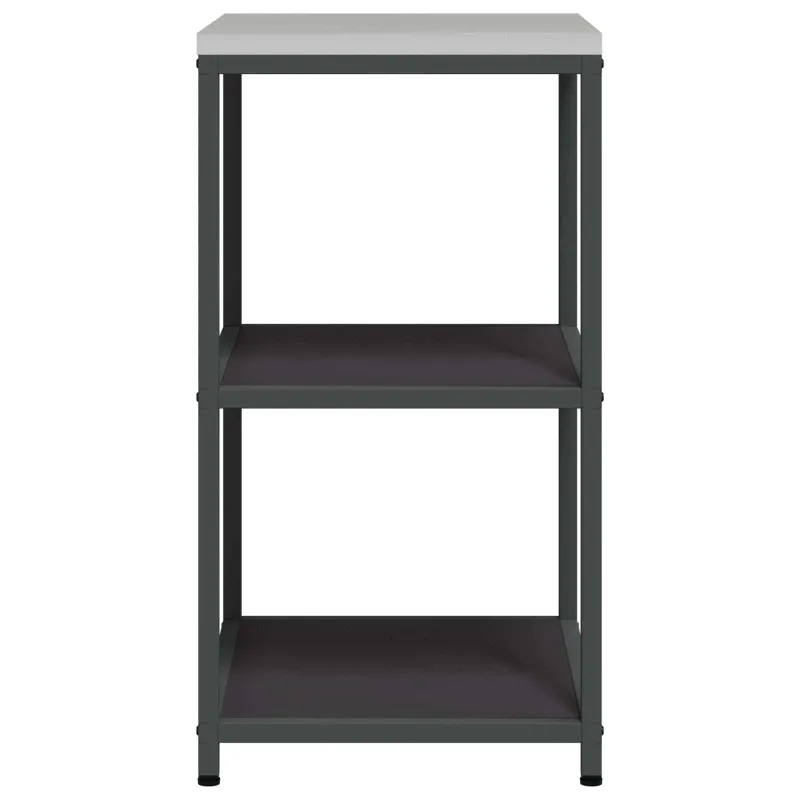 Virtuvės saugojimas HATTEM Juoda 60 x 50 x 92 cm Plienas