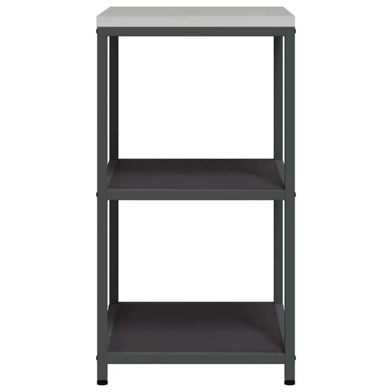 Virtuvės saugojimas HATTEM Juoda 60 x 50 x 92 cm Plienas