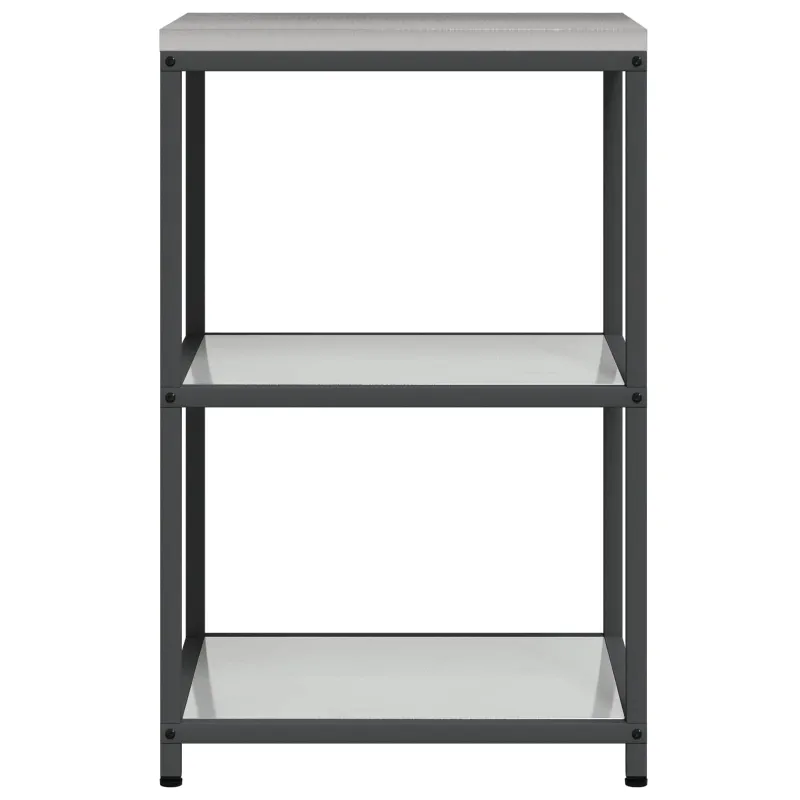 Virtuvės saugojimas HATTEM Sidabrinė 60 x 50 x 92 cm Plienas