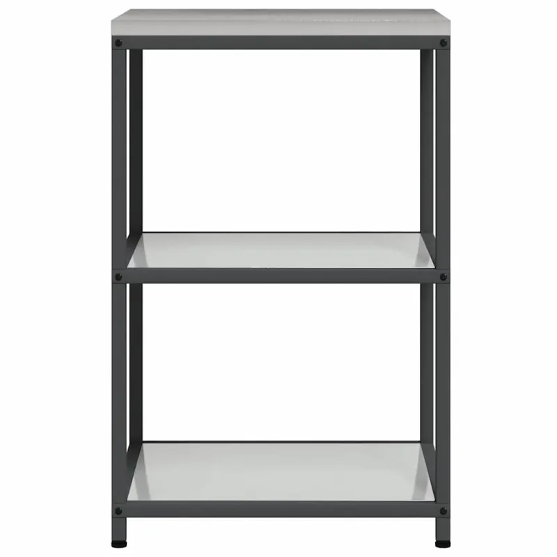 Virtuvės saugojimas HATTEM Sidabrinė 60 x 50 x 92 cm Plienas