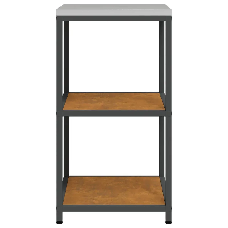 Virtuvės saugojimas HATTEM Rūdijanti 60 x 50 x 92 cm Plienas