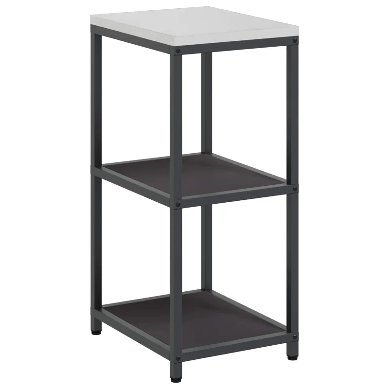 Virtuvės saugojimas HATTEM Juoda 40 x 50 x 92 cm Plienas