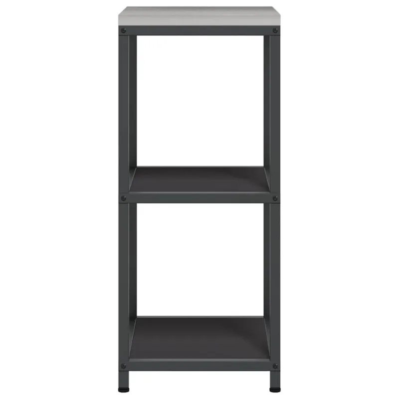 Virtuvės saugojimas HATTEM Juoda 40 x 50 x 92 cm Plienas