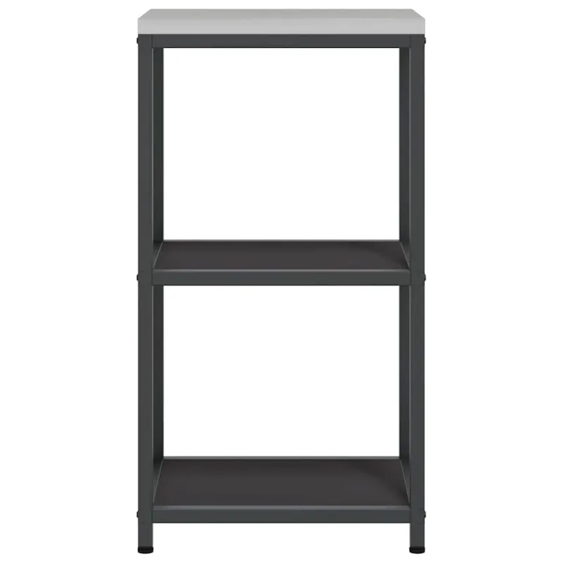 Virtuvės saugojimas HATTEM Juoda 40 x 50 x 92 cm Plienas