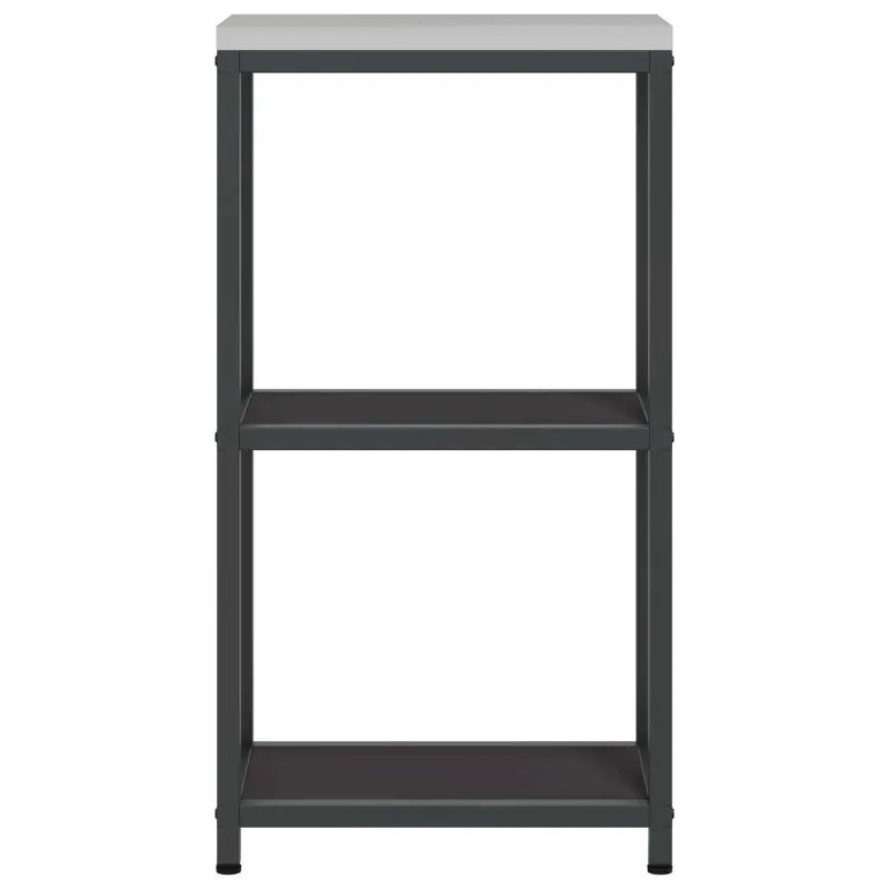 Virtuvės saugojimas HATTEM Juoda 30 x 50 x 92 cm Plienas