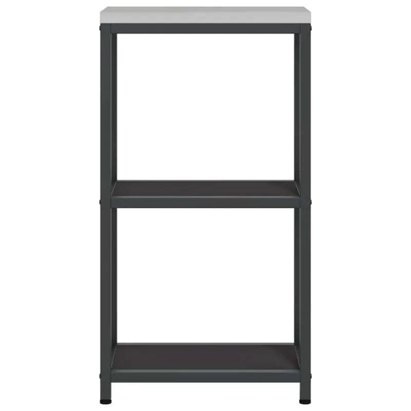 Virtuvės saugojimas HATTEM Juoda 30 x 50 x 92 cm Plienas
