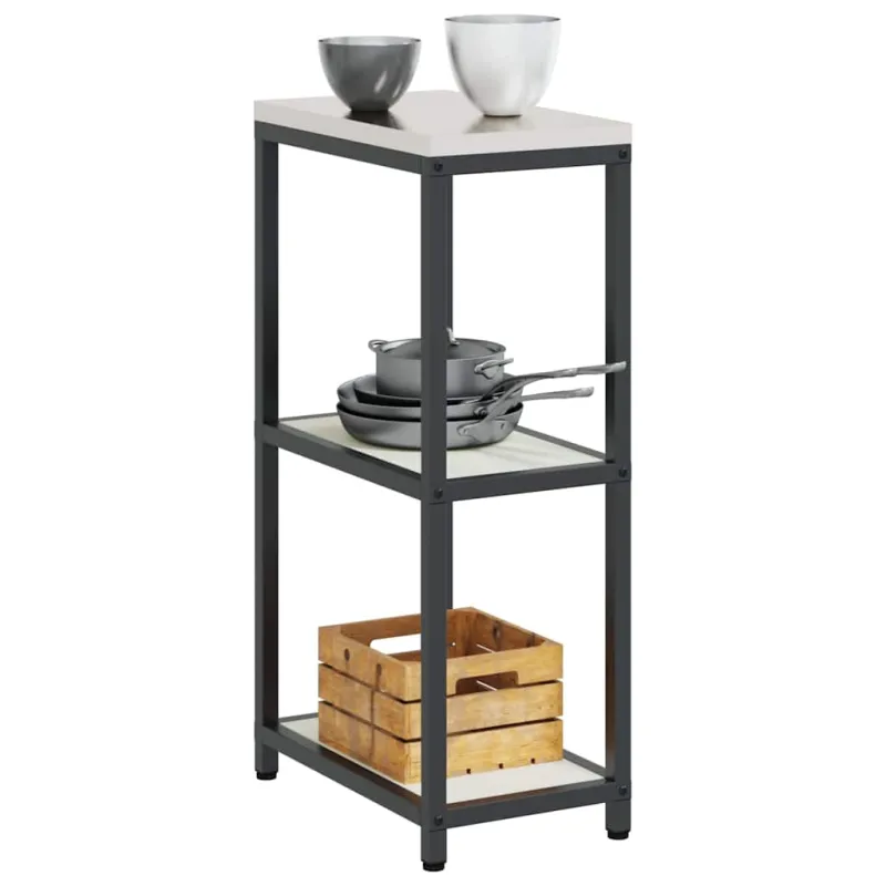 Virtuvės saugojimas HATTEM Balta 30 x 50 x 92 cm Plienas