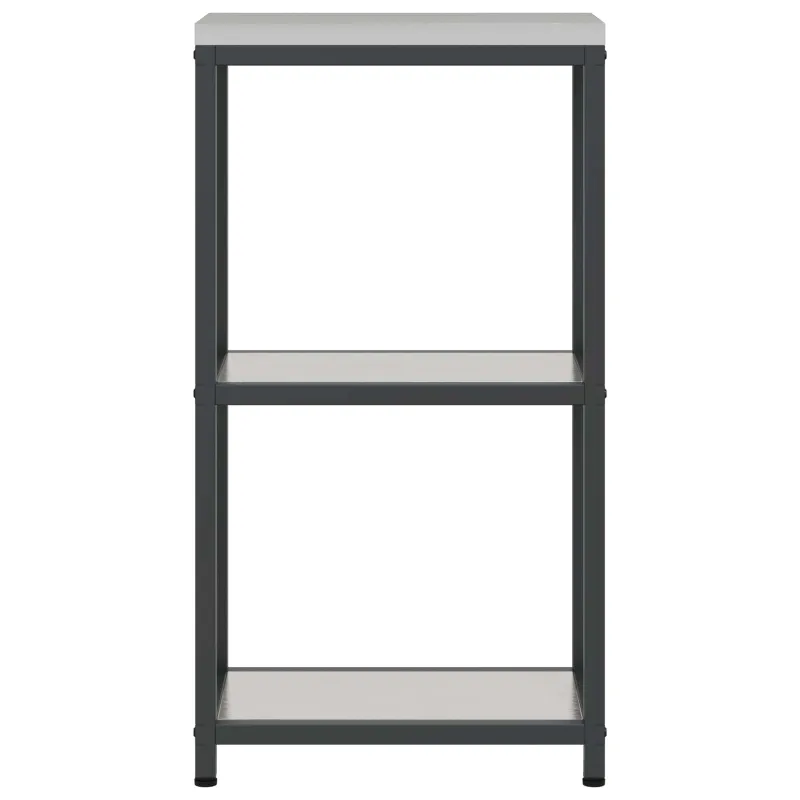 Virtuvės saugojimas HATTEM Sidabrinė 30 x 50 x 92 cm Plienas