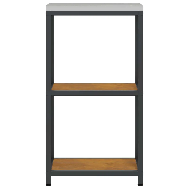 Virtuvės saugojimas HATTEM Rūdijanti 30 x 50 x 92 cm Plienas