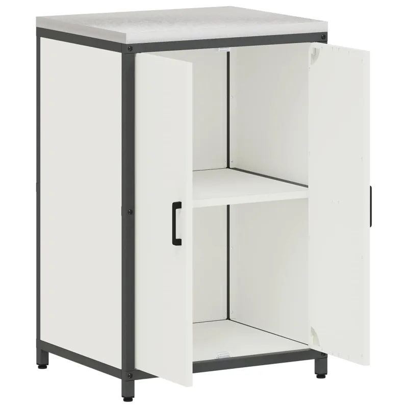 Virtuvės saugojimas HATTEM Balta 60 x 50 x 92 cm Plienas