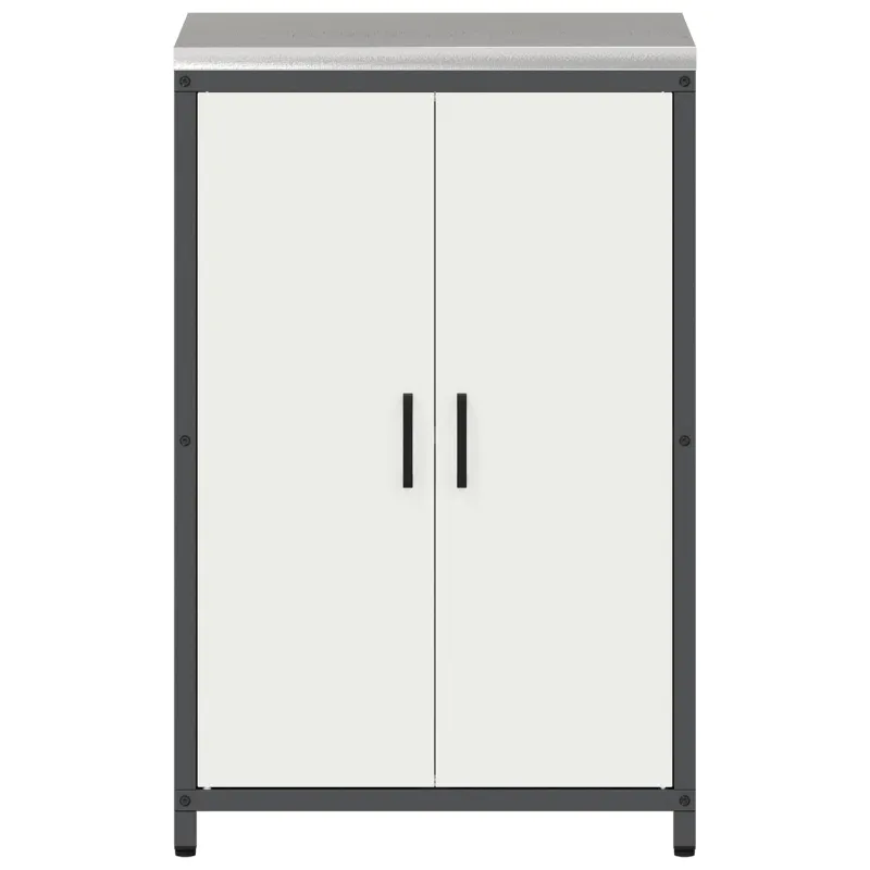 Virtuvės saugojimas HATTEM Balta 60 x 50 x 92 cm Plienas