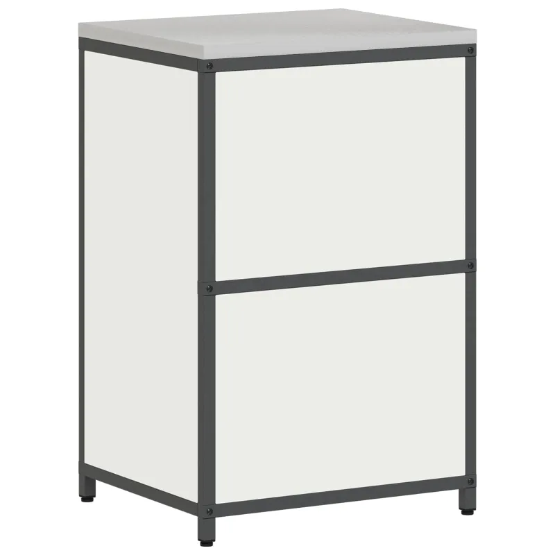 Virtuvės saugojimas HATTEM Balta 60 x 50 x 92 cm Plienas