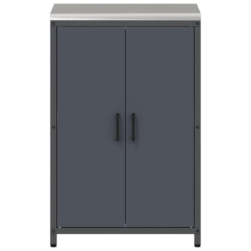 Virtuvės saugojimas HATTEM Antracito 60 x 50 x 92 cm Plienas