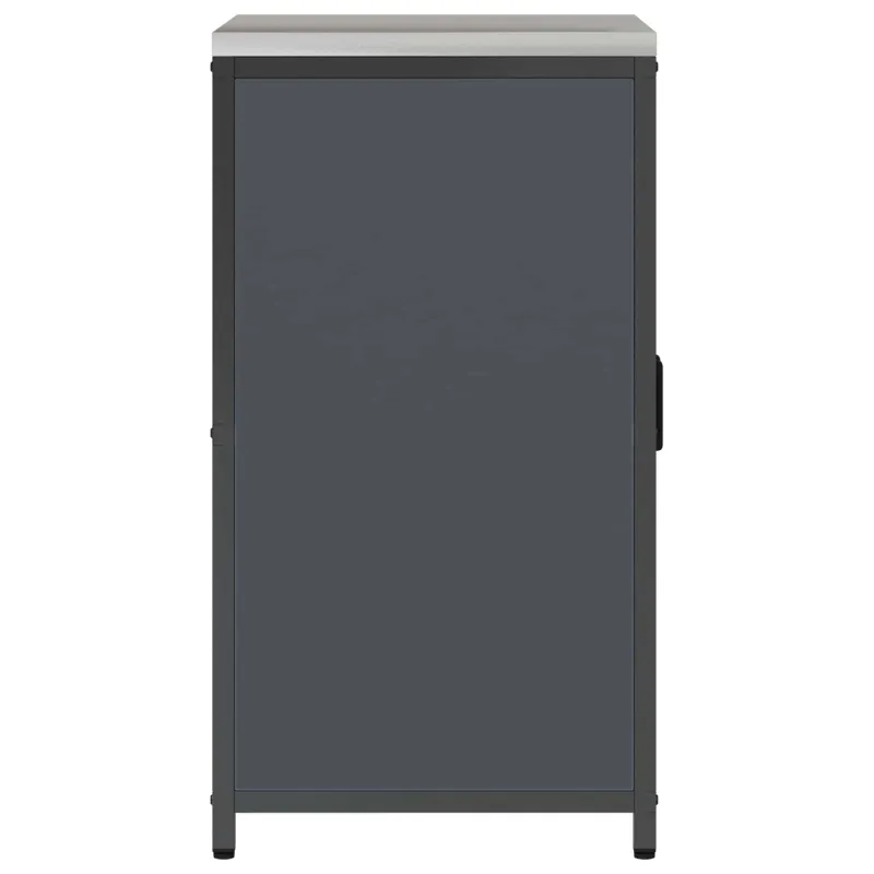 Virtuvės saugojimas HATTEM Antracito 60 x 50 x 92 cm Plienas