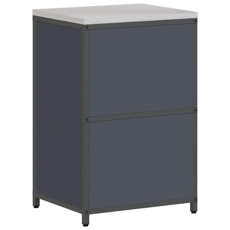 Virtuvės saugojimas HATTEM Antracito 60 x 50 x 92 cm Plienas