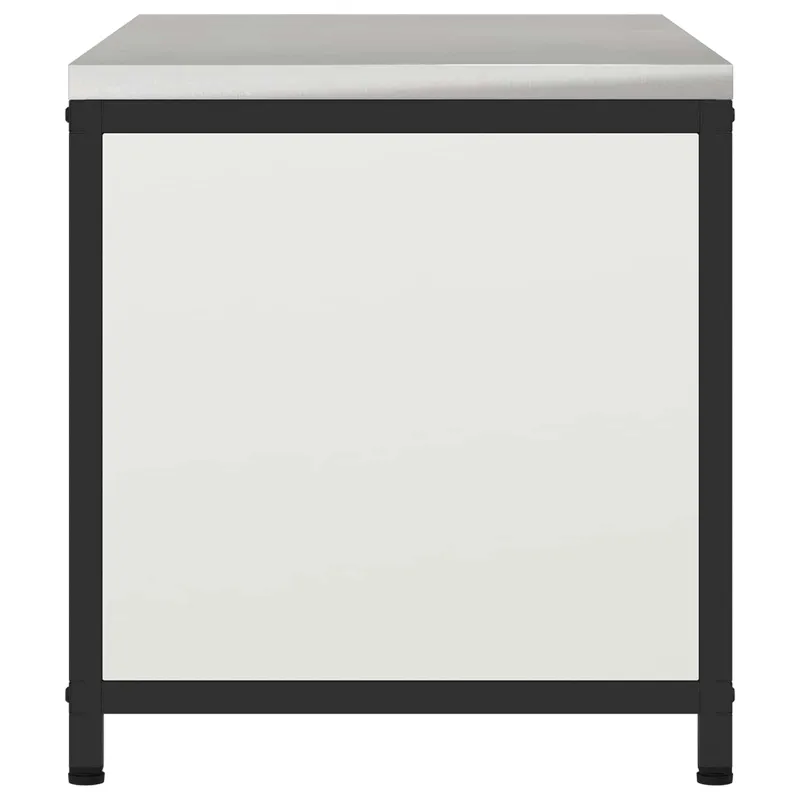 Virtuvės saugojimas HATTEM Balta 90 x 50 x 53 cm Plienas