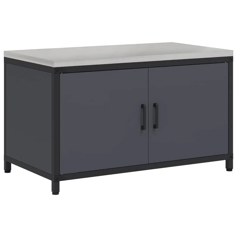 Virtuvės saugojimas HATTEM Antracito 90 x 50 x 53 cm Plienas
