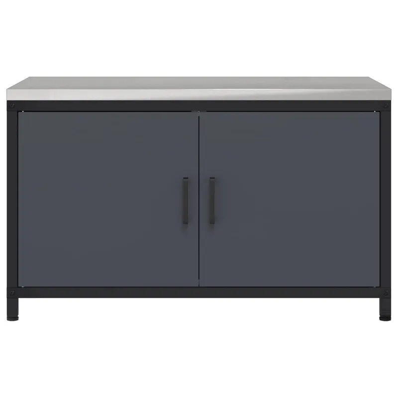 Virtuvės saugojimas HATTEM Antracito 90 x 50 x 53 cm Plienas