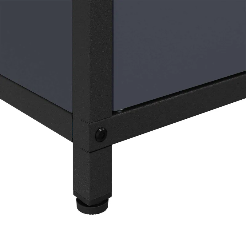 Virtuvės saugojimas HATTEM Antracito 90 x 50 x 53 cm Plienas