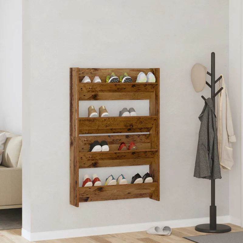 Batu skrynia su lentyna 2 pcs Sena mediena 80 x 18 x 60 cm