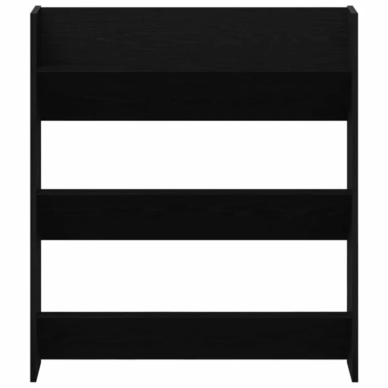 Batu skrynia su lentyna 2 pcs Juodas ąžuolas 86 x 18 x 90 cm