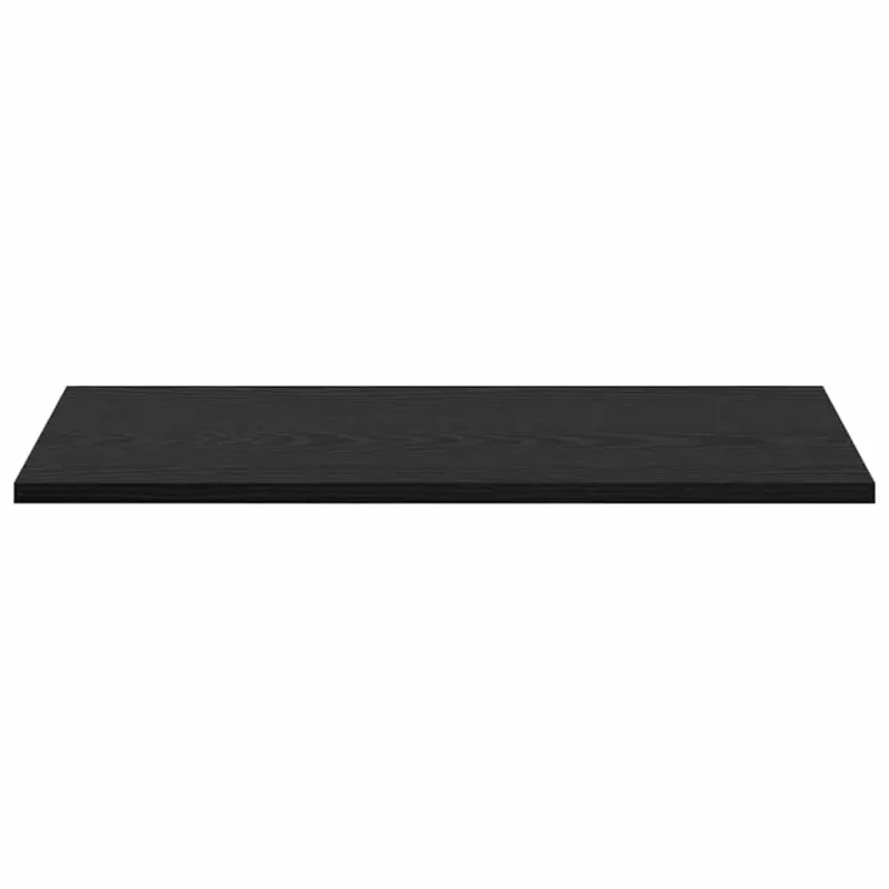 Knygų lentyna 4 pcs Juodas 60 x 30 x 1,5 cm Apdirbta mediena