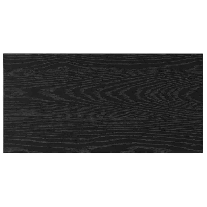 Knygų lentyna 4 pcs Juodas 60 x 30 x 1,5 cm Apdirbta mediena