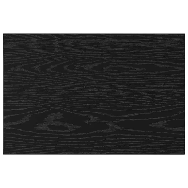 Knygų lentyna 4 pcs Juodas 60 x 40 x 1,5 cm Apdirbta mediena