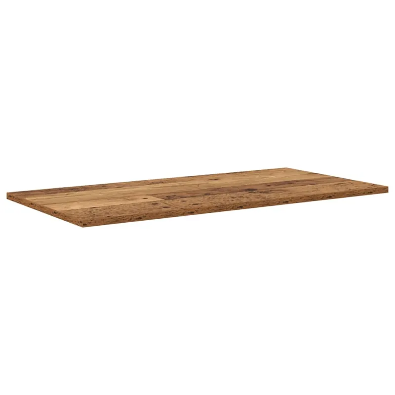 Knygų lentyna 4 pcs Ruda 80 x 40 x 1,5 cm Apdirbta mediena