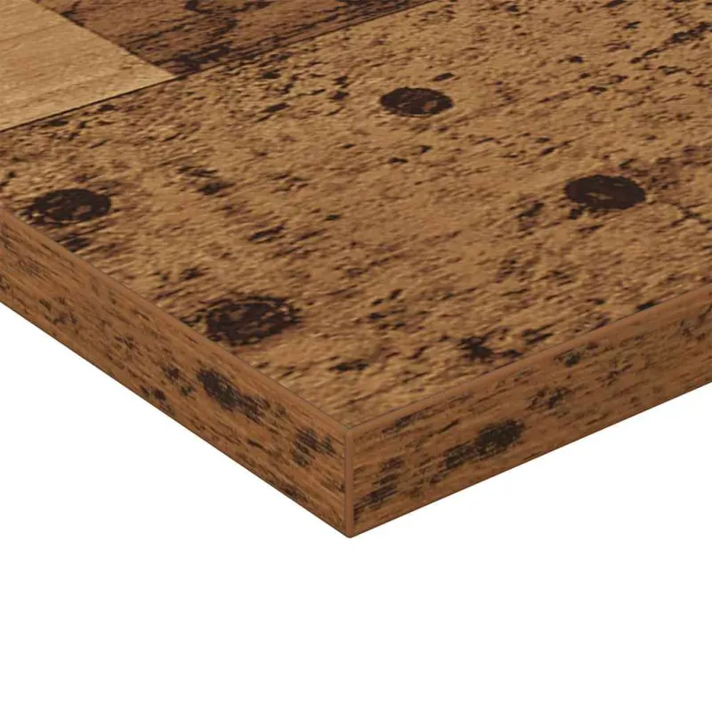 Knygų lentyna 4 pcs Ruda 80 x 40 x 1,5 cm Apdirbta mediena