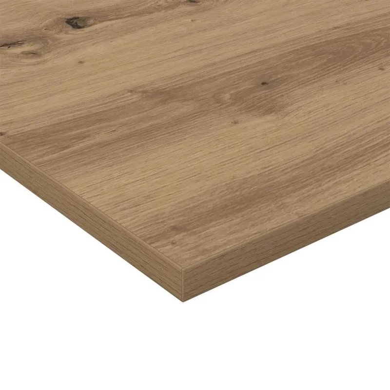 Knygų lentyna 4 pcs Ruda 80 x 40 x 1,5 cm Apdirbta mediena