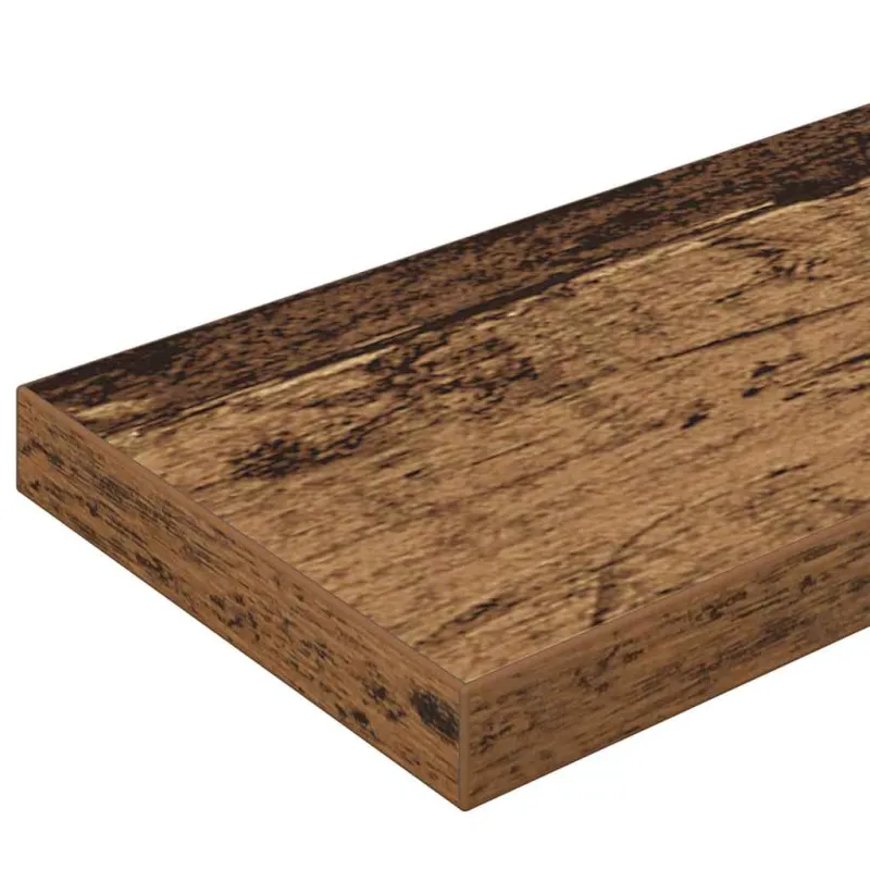 Knygų lentyna 4 pcs Ruda 100 x 10 x 1,5 cm Apdirbta mediena