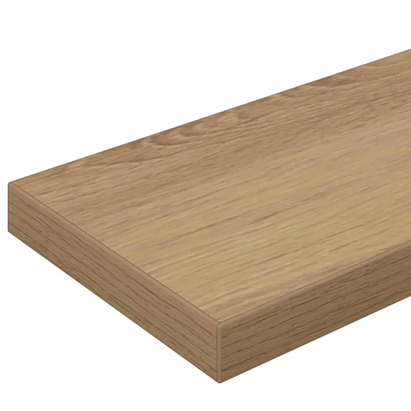 Knygų lentyna 4 pcs Ruda 100 x 10 x 1,5 cm Apdirbta mediena