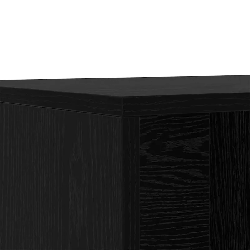 Batų suolelis Juodas ąžuolas 102 x 35 x 35 cm Apdirbta mediena