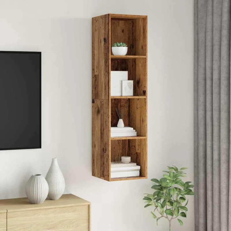 TV spintelių komplektas Senovinis medis 37 x 37 x 142,5 cm