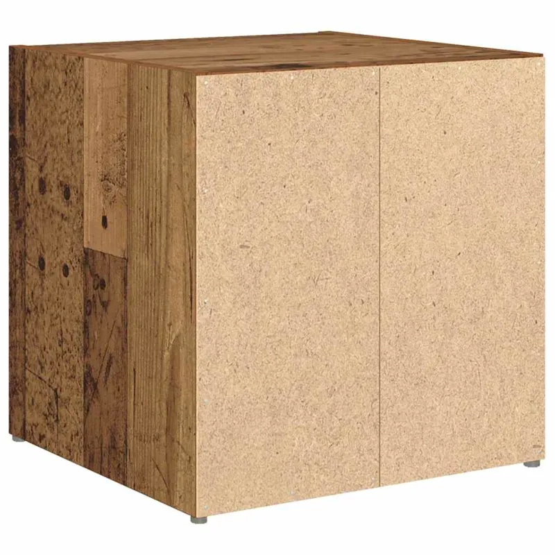 TV spintelių komplektas 2 pcs Senovinis medis 37 x 35 x 37,5 cm